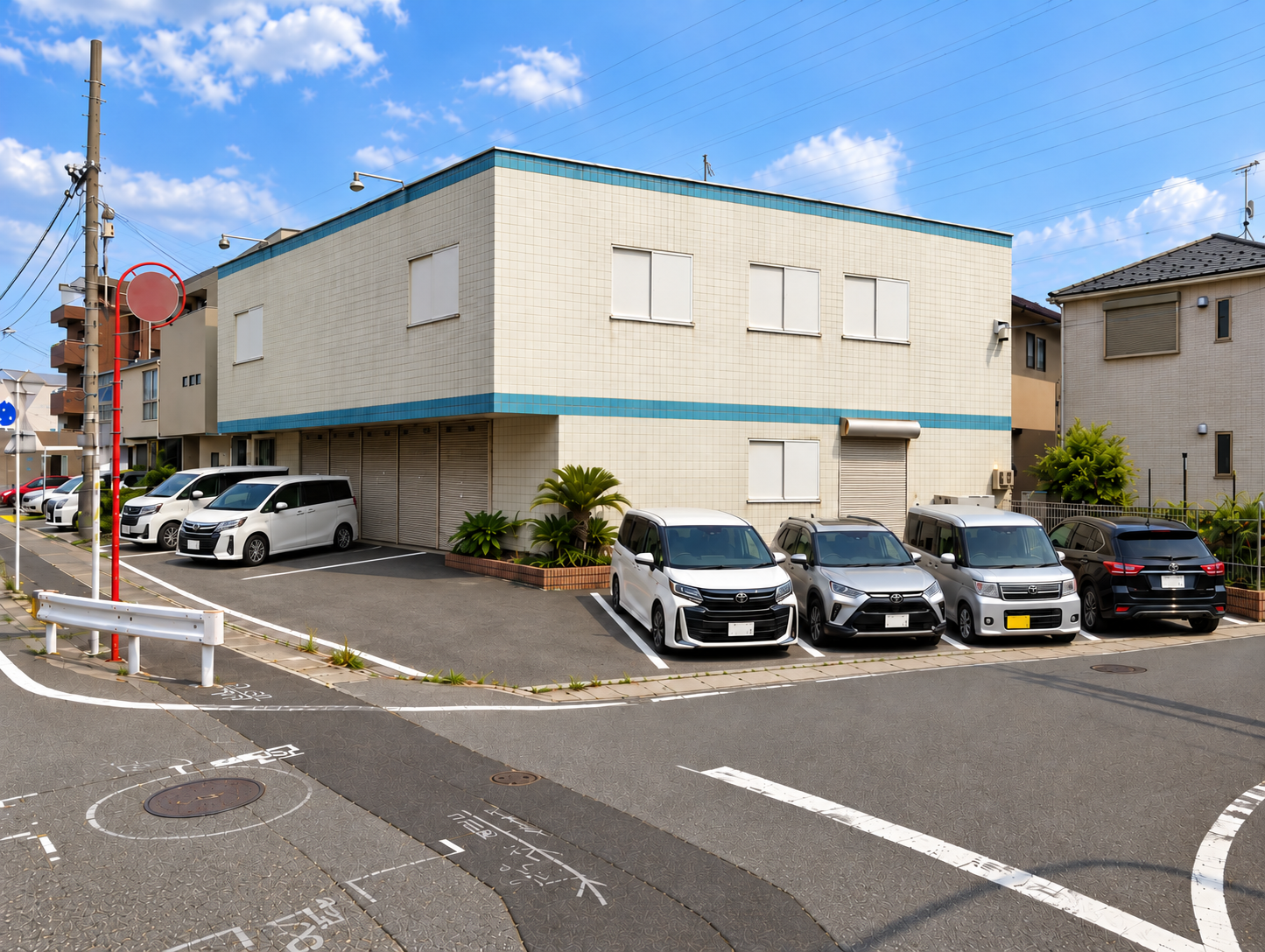新道場の駐車場イメージ